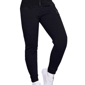 Pantalón Sudadera Mujer Negro Fi 89860