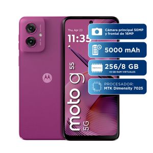 Celular Motorola G55 Rosa 256 GB