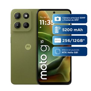 Celular Motorola G15 Verde 256 GB