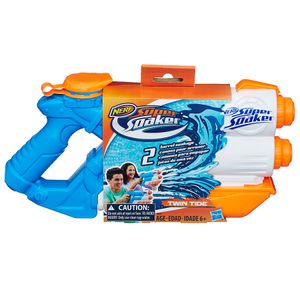 Lanzador Nerf Super Soaker Twin Tide