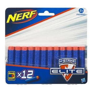 Dardos Nerf Elite 12 Dart Refill  A0350