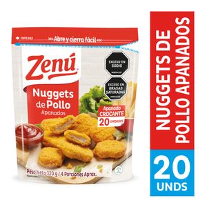 Nuggets De Pollo Zenú Apanado 320 G