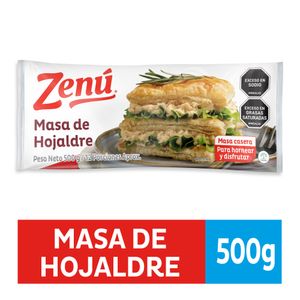 Masa Hojaldre Zenú Horneados 500 G