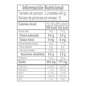 Palito Zenú Chocolate Horneados 480 G