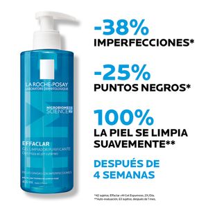 Effaclar La Roche-Posay Gel Limpiador Facial X400 Ml