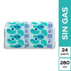 AGUA BRISA POTABLE S/GAS 280ML X24un