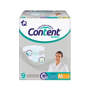 PAÑAL ADULTO CONTENT MEDICAL M X9