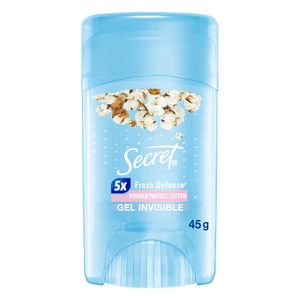 Desodorante Antitranspirante Mujer Secret Gel Powder Protect Cotton 45 Gr
