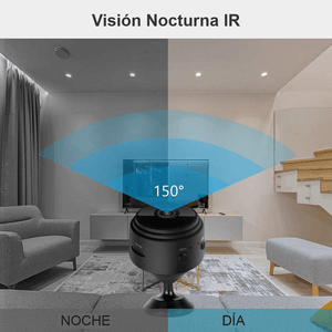 Cámara Mini Espía Wifi Ip Inalámbrica Recargable A9 Full Hd