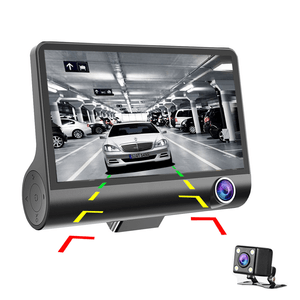 Cámara Para Carro Dvr 3 Lentes 1080p Full Hd Dash Cam 3 En 1