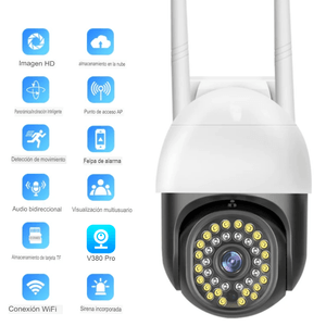 Cámara Seguridad Exterior Domo Ptz 1080p Infrarroja Q80 4g