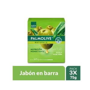 JAB PALMOLIVE OLIVA ALOE 75G X3
