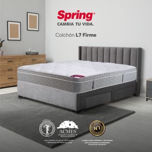 Colchón Queen Spring Infinite Firme L7 V5 160 x 190 cm