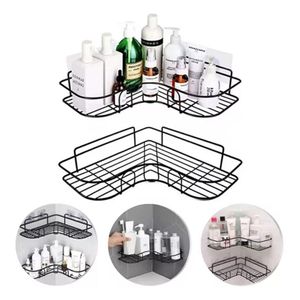 Organizador De Baño 2 Piezas Esquinero Acero Inoxidable