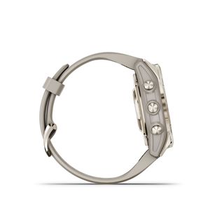 Reloj Fenix 7S Pro Zafiro Solar Oro Suave Arena Clara