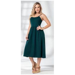 Vestido Largo Mujer Fucsia Mp 1972