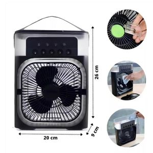 Ventilador Recargable Con Humidificador Aire Fresco En Casa