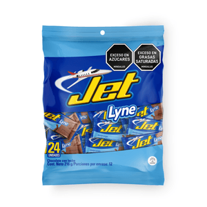 CHOCOLATINA MINIJET LYNE 24 un 9 g