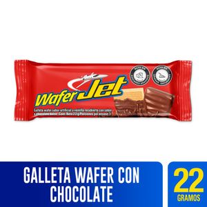 GALLETA WAFFER JET VAINILLA 22 g