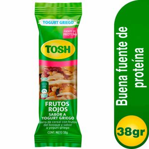 CEREAL TOSH BARRA YOGUR GRIEGO 38g
