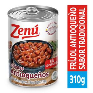 FRIJOL ZENU ANTIOQUEÑO 310g