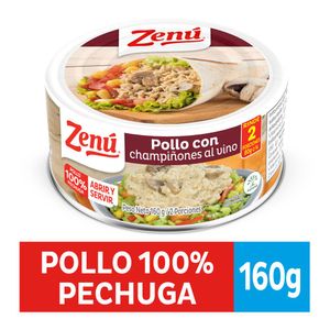 POLLO ZENU C/CHAMPIÑONES AL VINO 160g