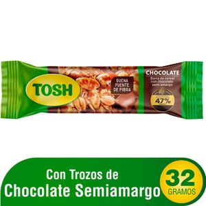 CEREAL TOSH BARRA CHOCOCOLATE 32g