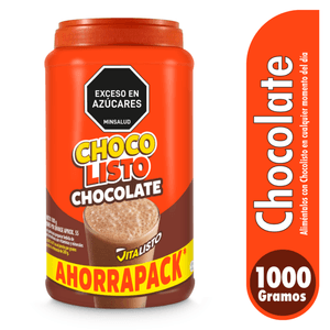 BEBIDA ACHOCOLATADA CHOCOLISTO TARRO kg
