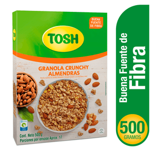 GRANOL TOSH CEREAL ALMENDRA 500 g