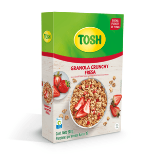 GRANOLA TOSH CEREAL FRESA 500 g
