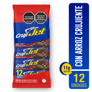 CHOCOLATINA JET CRUJI 11 g X12