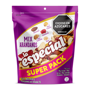 PASABOCA LA ESPEC ARANDANOS D/PACK 450 g