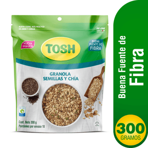 GRANOLA TOSH ARTESAN SEMILLAS CHIA 300g