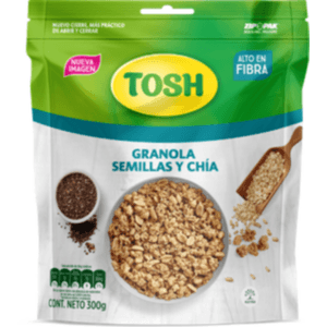 GRANOLA TOSH ARTESAN SEMILLAS CHIA 300g