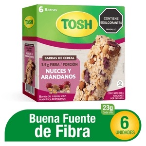 CEREAL TOSH BARR AVEARANDANOS 23g X6un