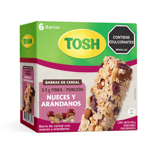 CEREAL TOSH BARR AVEARANDANOS 23g X6un