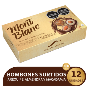 CHOCOLATE MONTBLANC ESTUCHE STDO 162g
