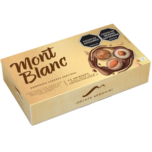 CHOCOLATE MONTBLANC ESTUCHE STDO 162g