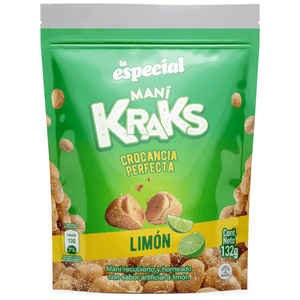 PASABOCA LA ESPECIAL KRAKS LIMON 132g