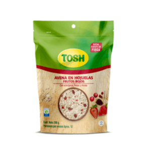 AVENA TOSH FRUTOS ROJOS 290g