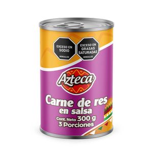 RES AZTECA DESMECHADA E/SALSA 300G