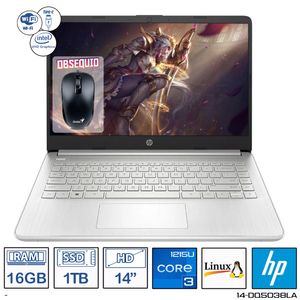 Computador Portatil Hp 14-dq5038la Core i3-1215U Ram 16GB 1TB HD 14