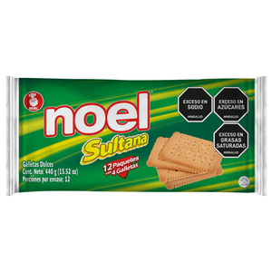 GALLETA NOEL SULTANA BOLSA +GALLETA 440 g
