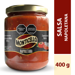 SALSA MONTICELLO NAPOLITANA 400 g