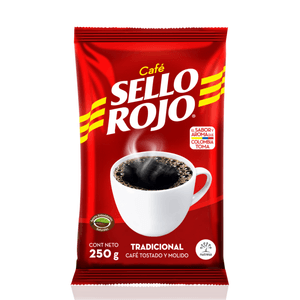 CAFE SELLO ROJO 250 g -COSTA