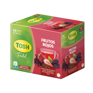 INFUSION TOSH FRUTOS ROJOS SOB X20un 24g