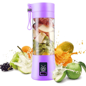 Mini Licuadora Batidora Portátil Recargable Juice Blender - Morada