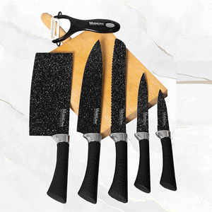 Juego De Cuchillos De Cocina X 6pcs Acero Inoxidable