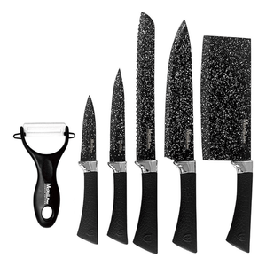 Juego De Cuchillos De Cocina X 6pcs Acero Inoxidable