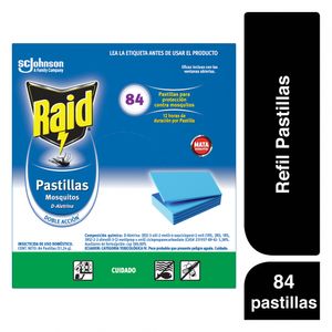 INSECT RAID PASTILLAS 84 RPTOS 100G